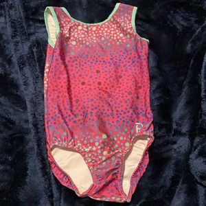 AS Plum Practicewear Gymnastics Leotard